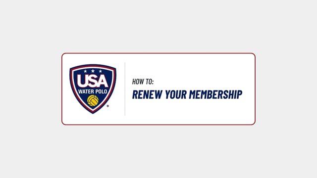 How to renew your membership