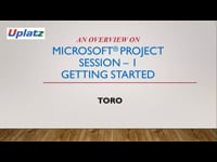 Getting started with Microsoft Project