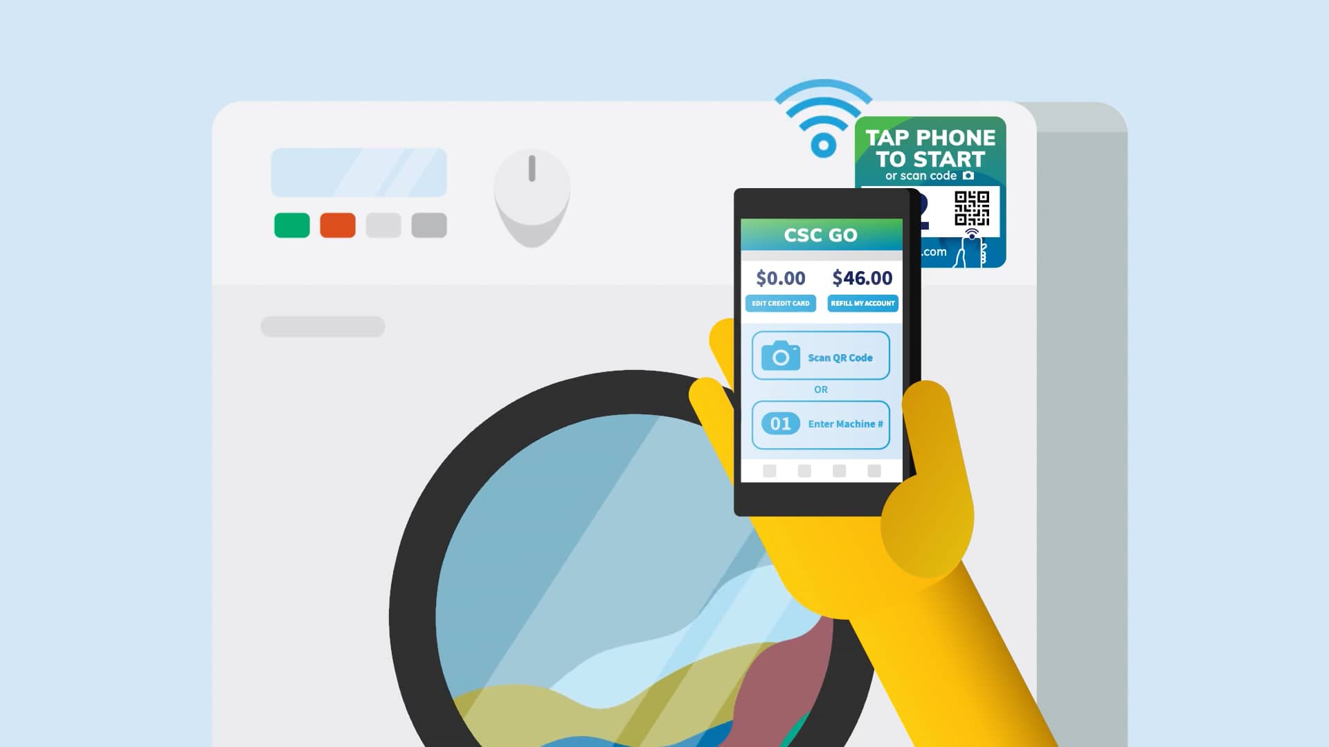 CSC Digital Laundry Upgrade on Vimeo
