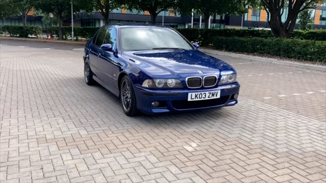 2003 BMW (E39) M5 for sale by auction in London, United Kingdom