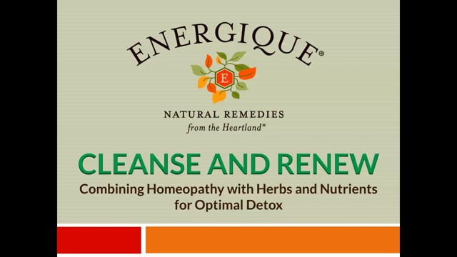 Cleanse and Renew with Dr. Laurell