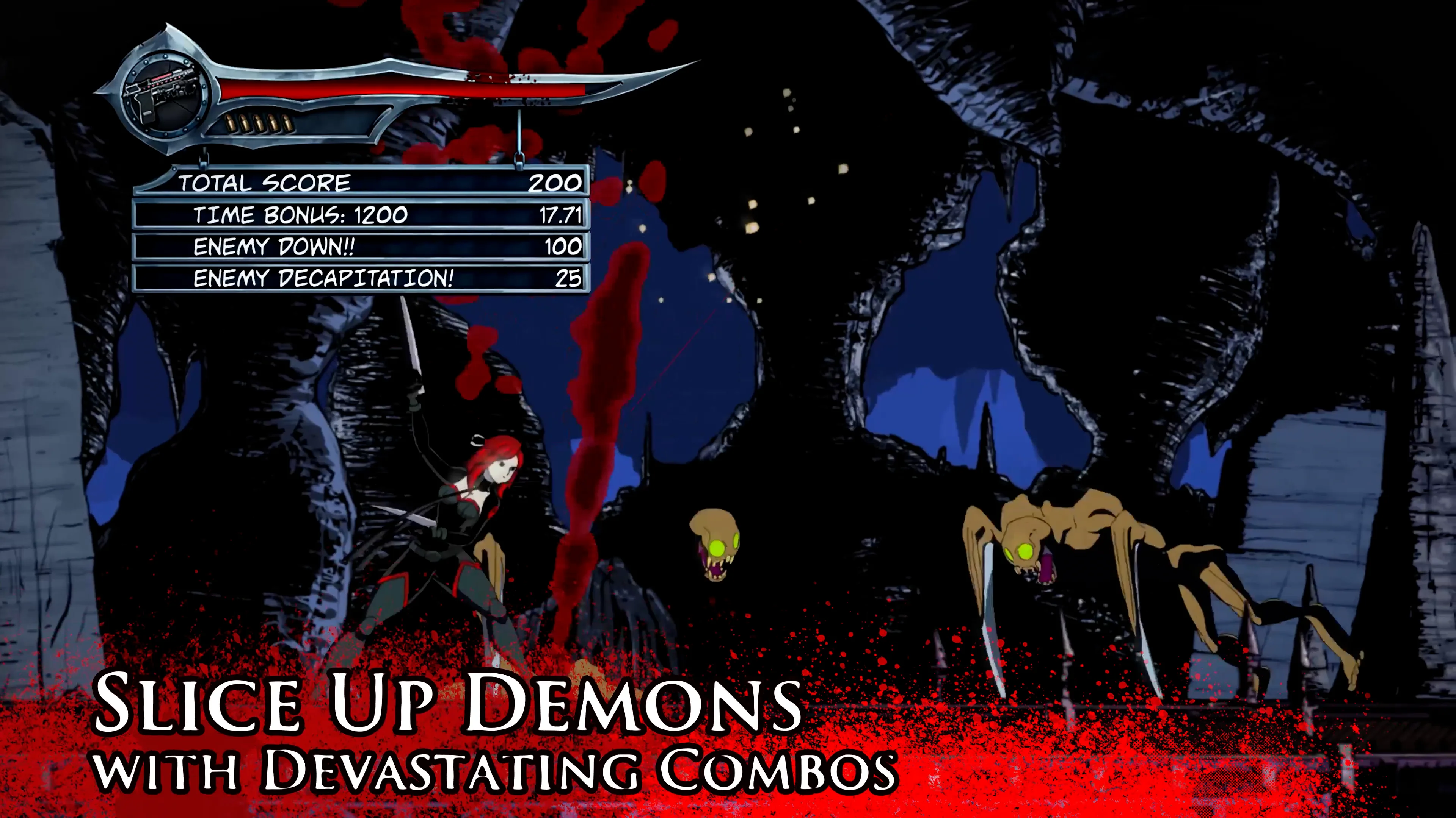 BloodRayne Betrayal: Fresh Bites Combat Trailer on Vimeo