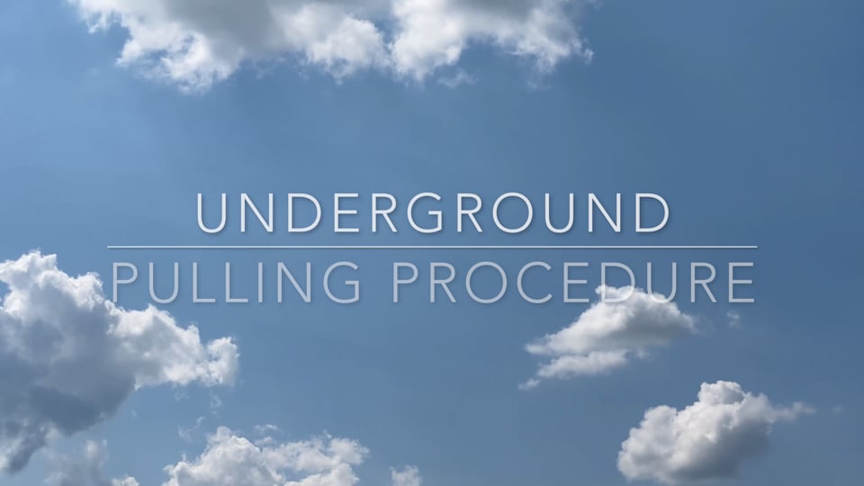 Underground instructional