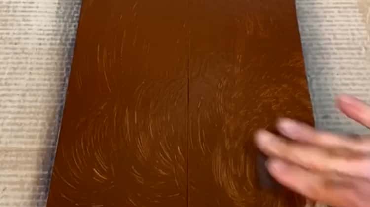 Applying Odie's Walnut Pigment  DIY Non-Toxic Wood Stain on Vimeo