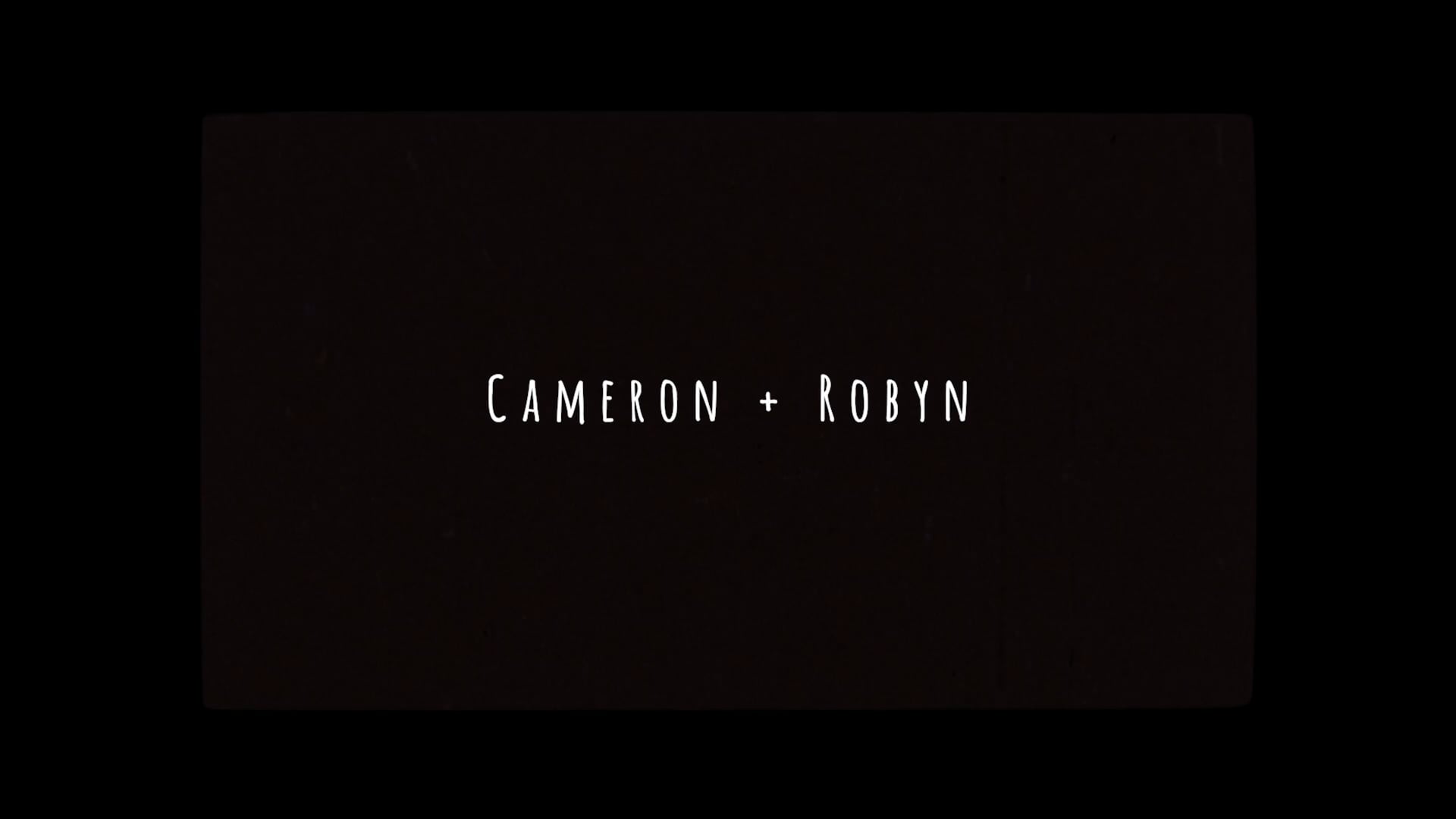 Cameron + Robyn | Ground