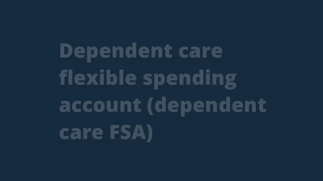 Flexible Spending Accounts — BPC - A WEX Company