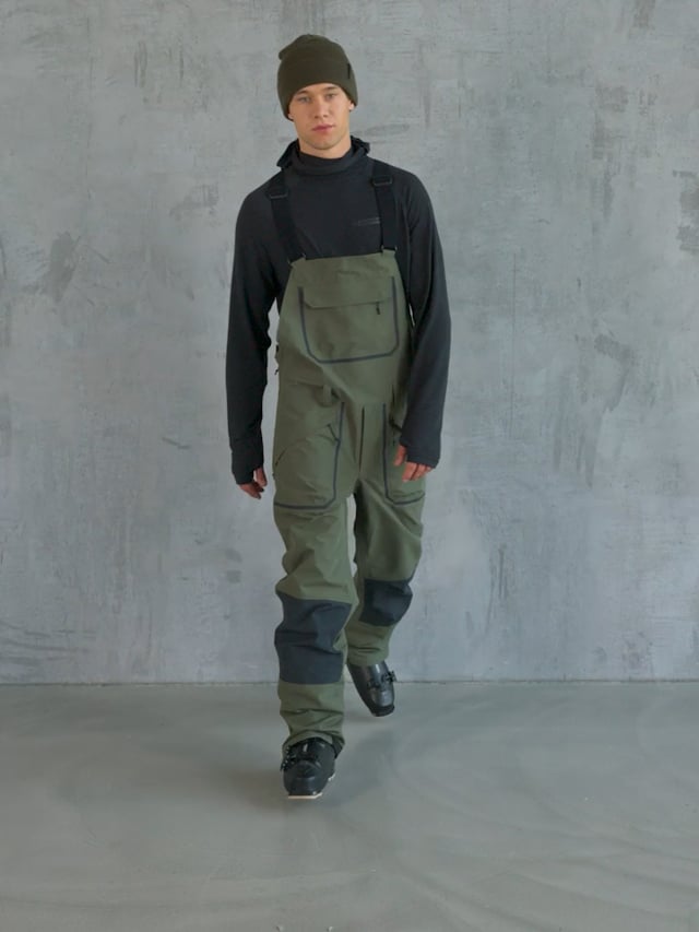 Armada Emmons 3L Bib Pant Olive サイズM-