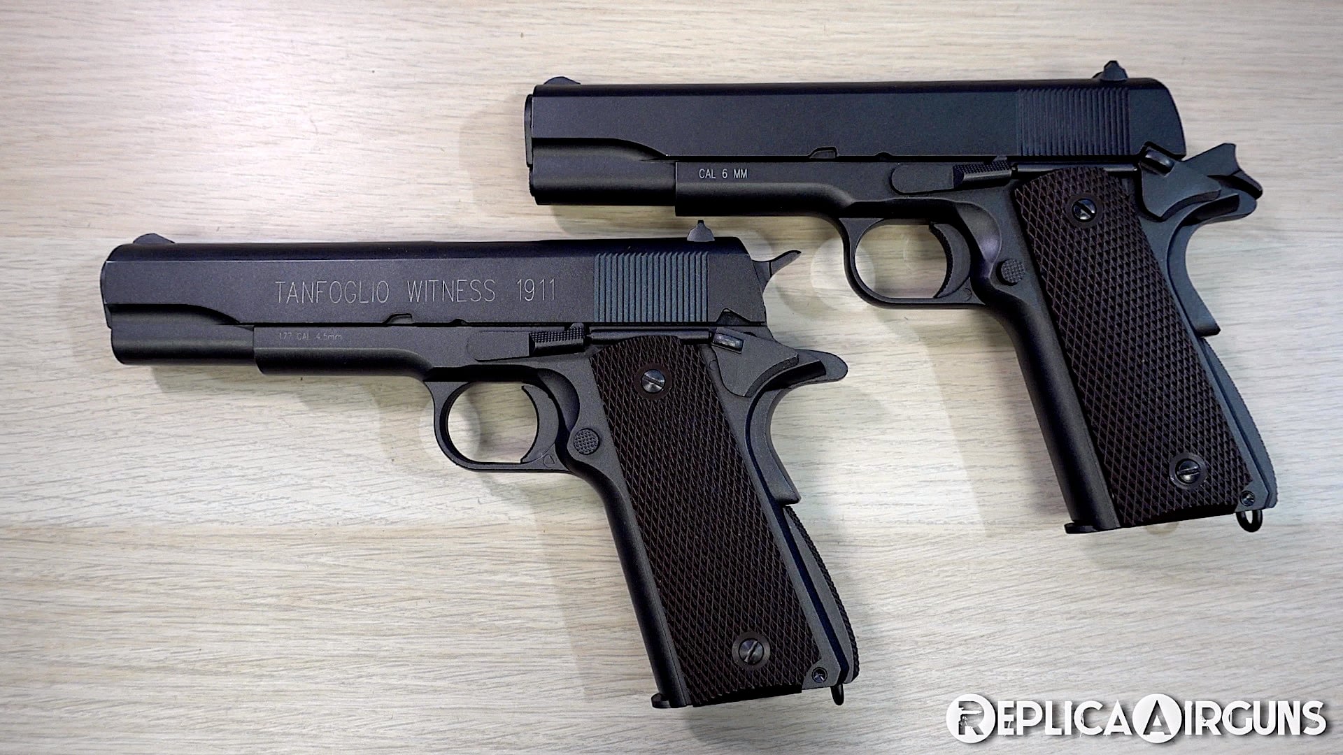 KWC M1911 CO2 Blowback Airsoft Pistol Table Top Review