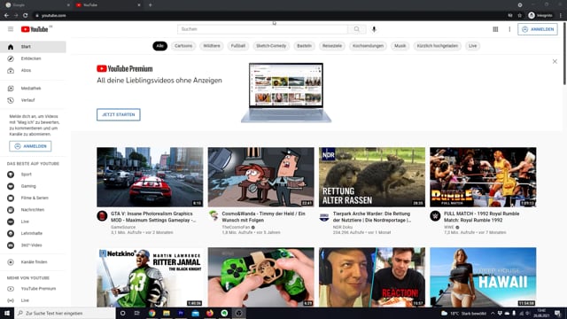 Dein YouTube-Kanal - Einrichtung 02 - YouTube Kanal erstellen