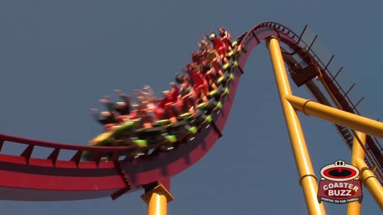 Diamondback at Kings Island B roll