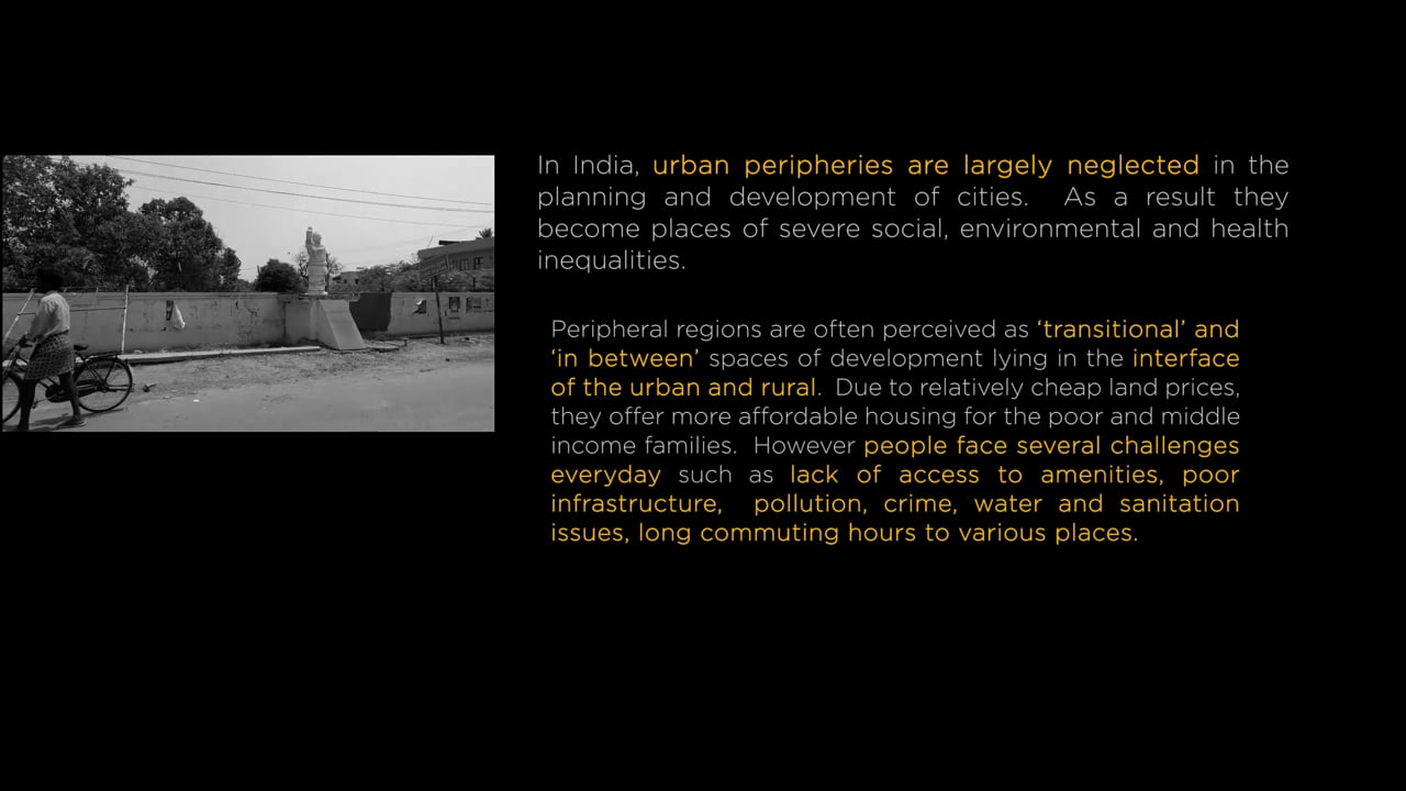Living in/the (In)visible Peripheries, a video by Lakshmi Rajendran & Antony Morais