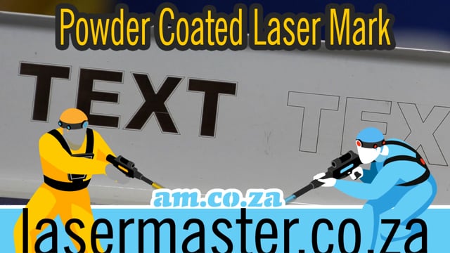 Learning Laser Marking on Powder Coated Steel Surface by LabelMark Fiber Laser Marking Machine