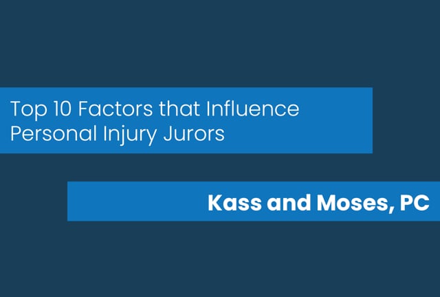 Top 10 Factors that Influence Personal Injury Jurors