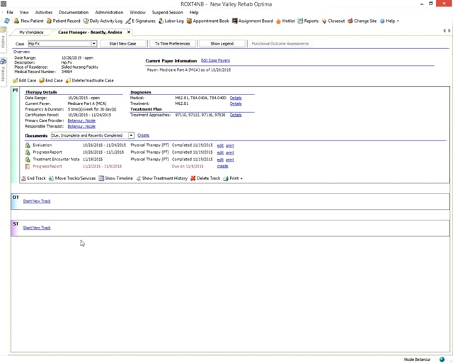 Rehab Optima Documentation Discharge Summary on Vimeo