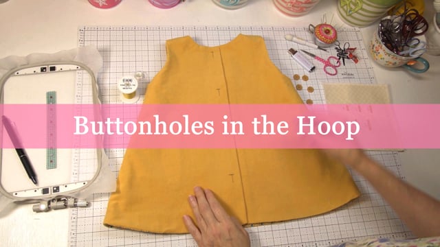 Buttonholes in the Hoop!