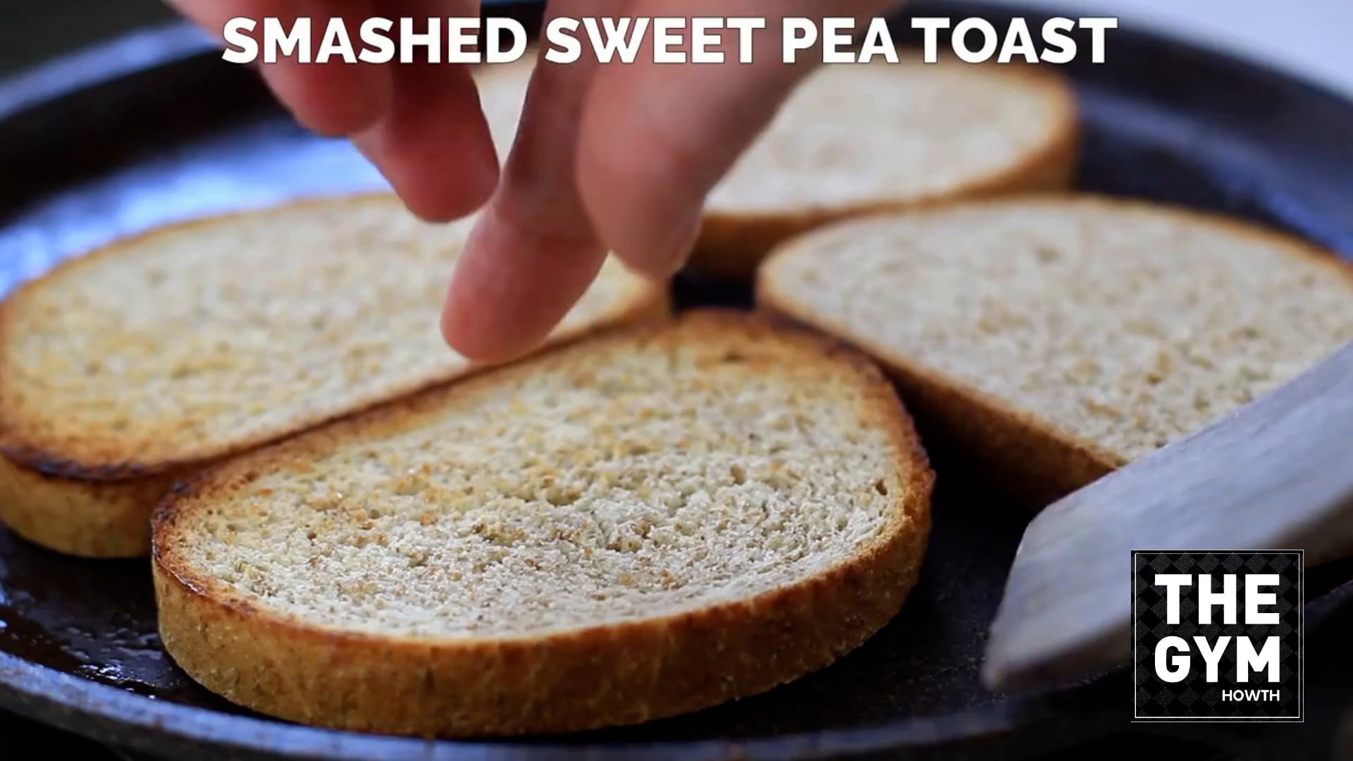 Smashed Sweet Pea Toast