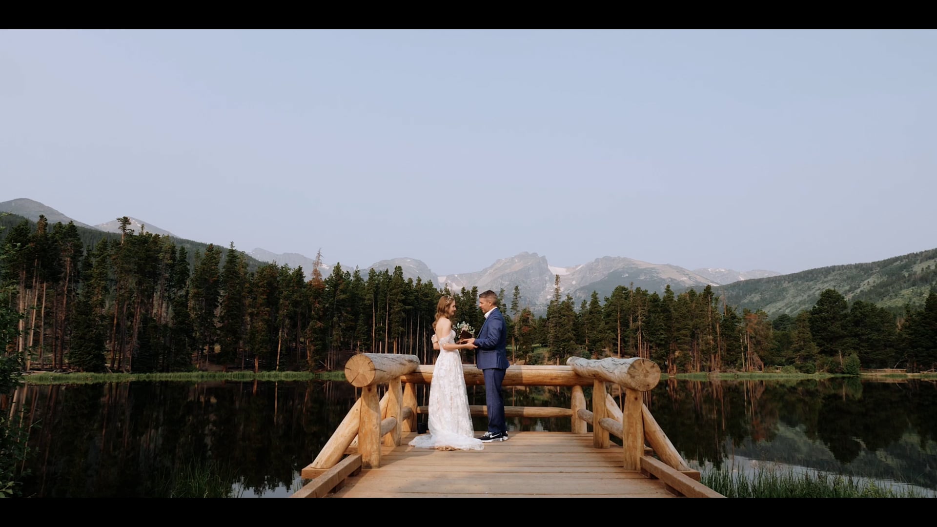 Sprague Lake Intimate Wedding Ceremony