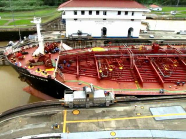 Ship Passage Miraflores Lock