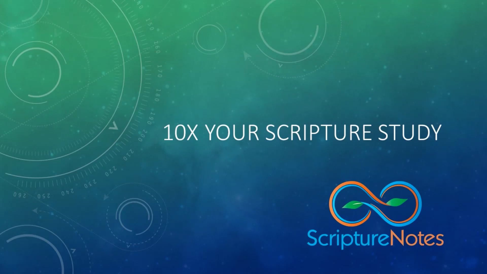 Oak Norton – 10x Your Scripture Study