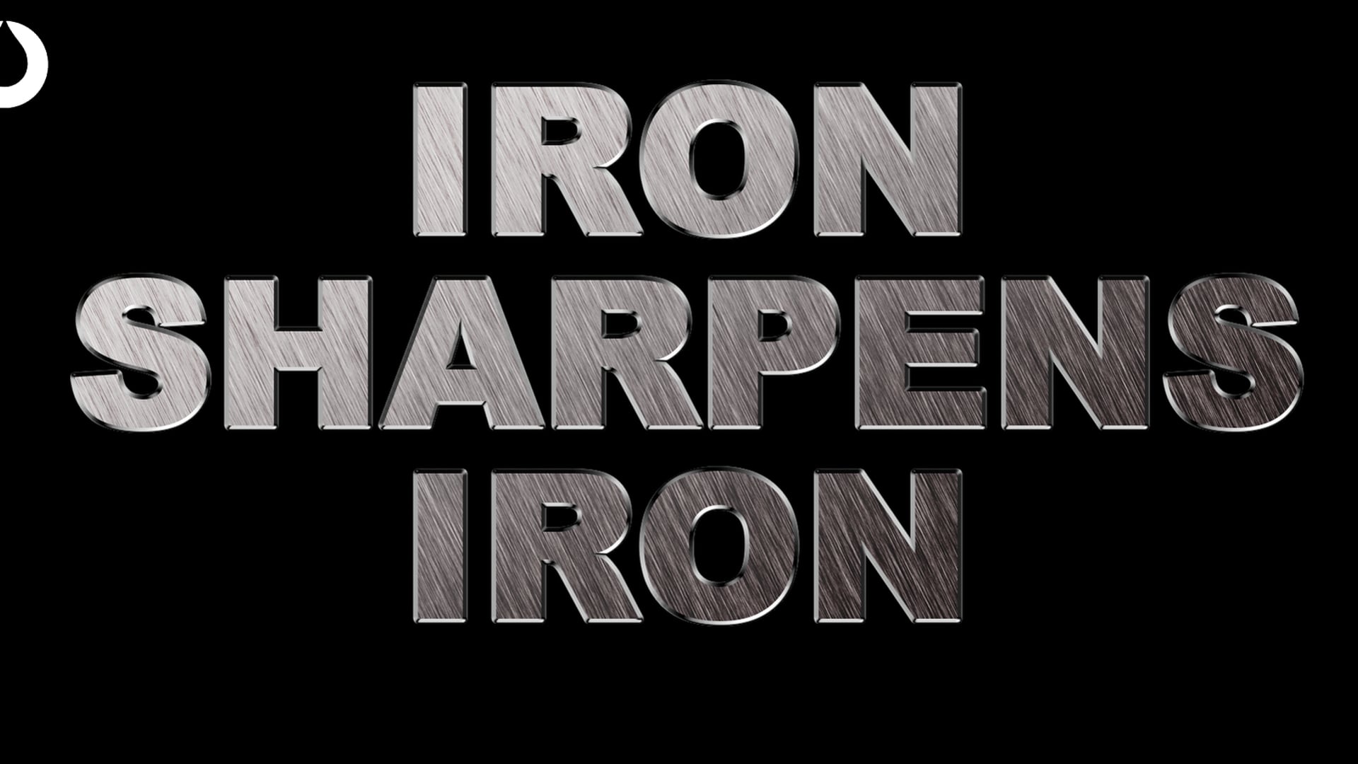 Iron Sharpens Iron | Pastor Fred McCarthy
