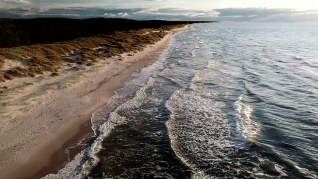 Калининградские пляжи превратились в фантастическое ледяное царство (фото, видео)
