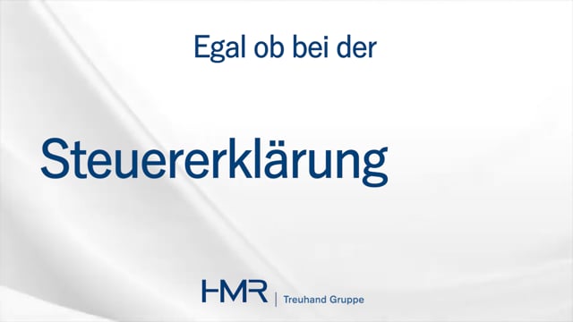 HMR-Management & Treuhand AG - cliccare per aprire il video