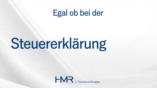 HMR-Management & Treuhand AG - Klicken, um das Video zu öffnen