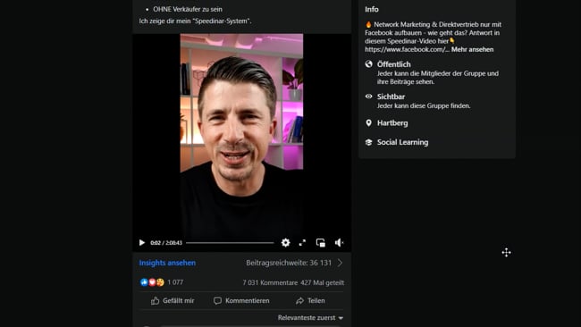 TikTok Test verrät wie man FB Reichweite mit Videos bekommt