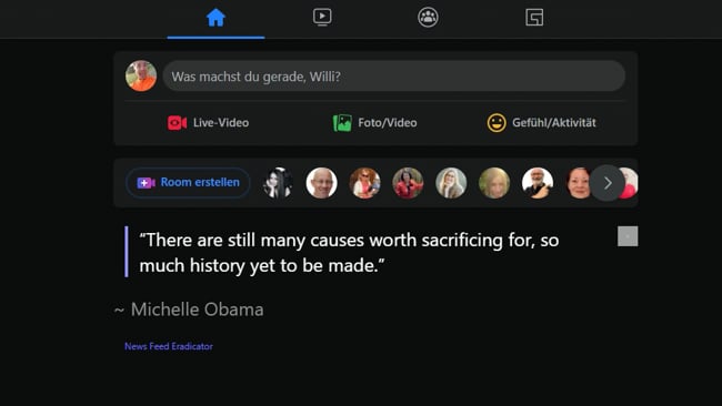 Der neue "versteckte" Menüpunkt mit Aussagekraft