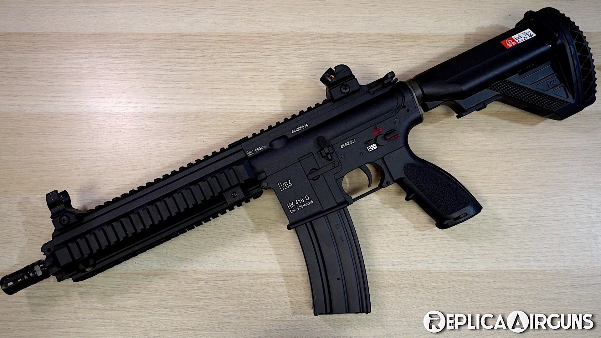 Umarex VFC Heckler & Koch HK416 V2 AEG Airsoft Rifle Table Top Review