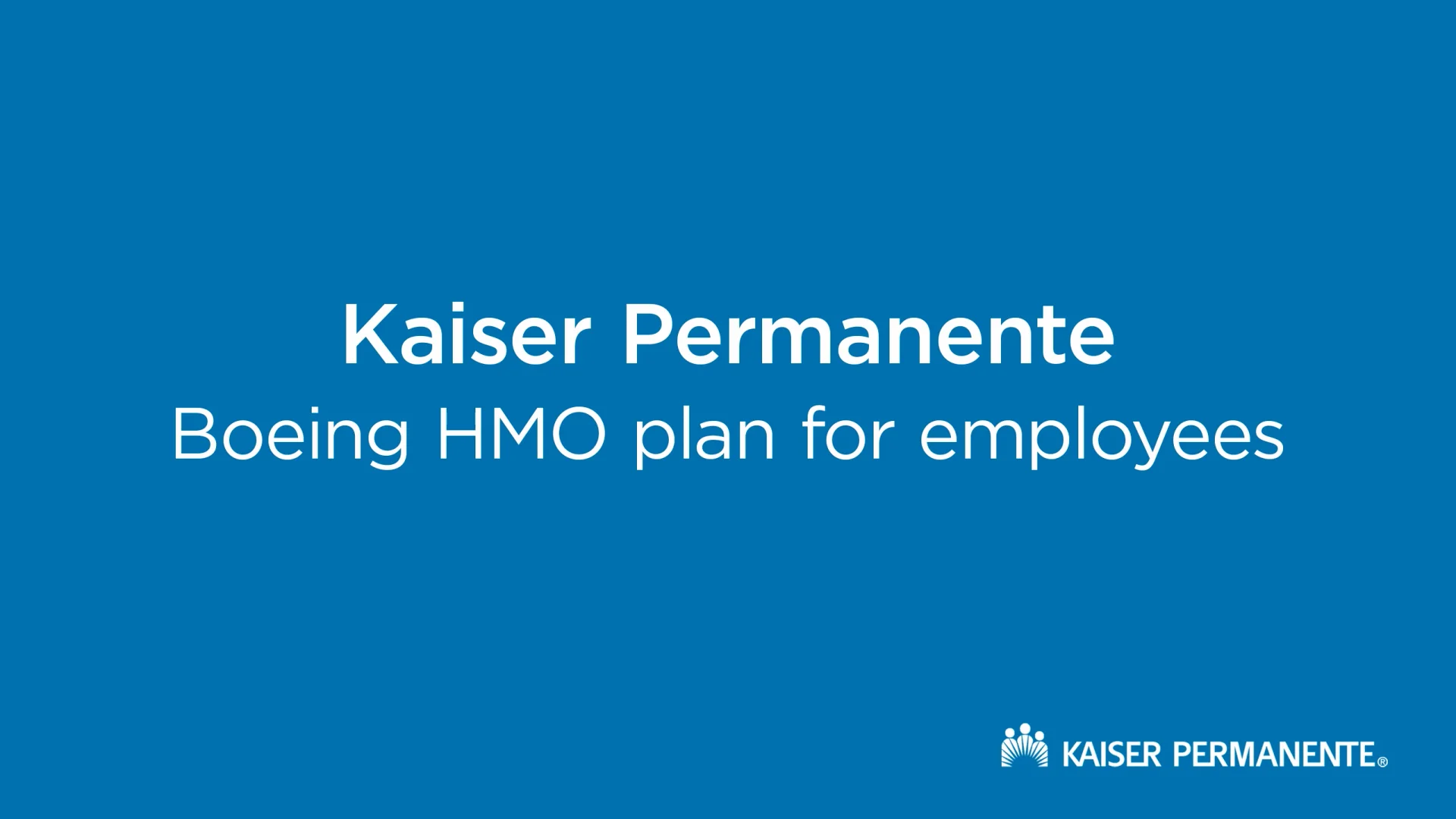 Kaiser deals hmo plan