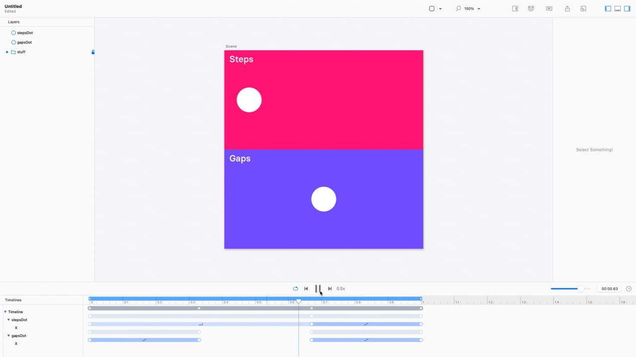 Steps, Gaps and Timeline Hacks