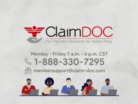 ClaimDOC video/presentation/materials