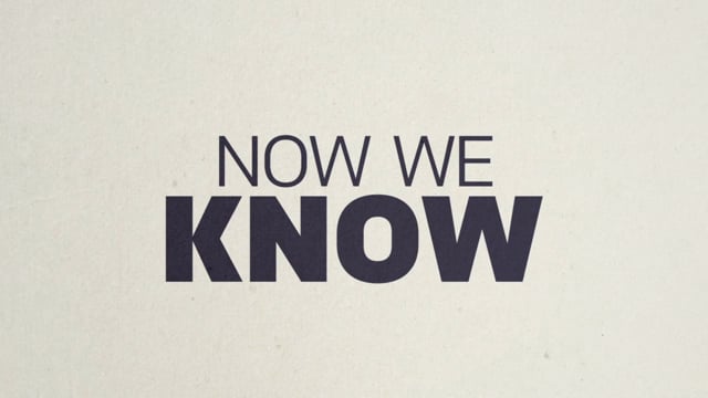 Worship Video: Now We Know (The Old Testament Song) - Church Visuals
