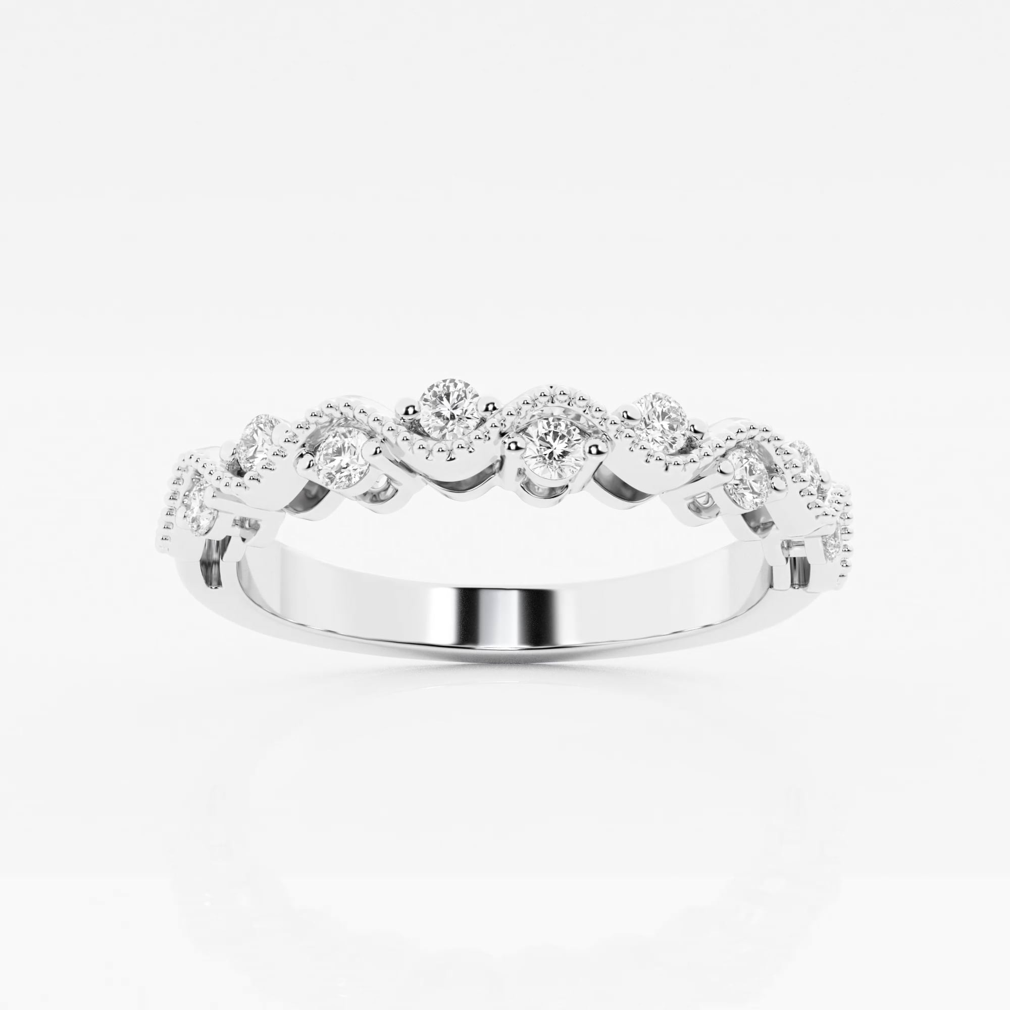 product video for 1/4 ctw Round Lab Grown Diamond Stackable Ring