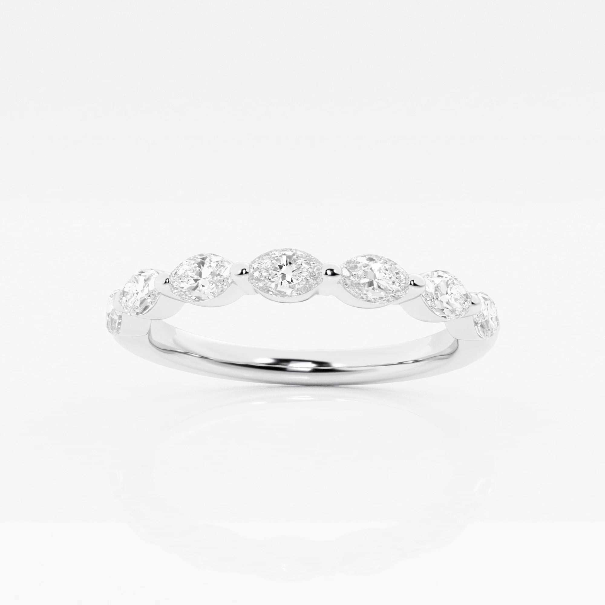 product video for 1/2 ctw Marquise Lab Grown Diamond Stackable Ring