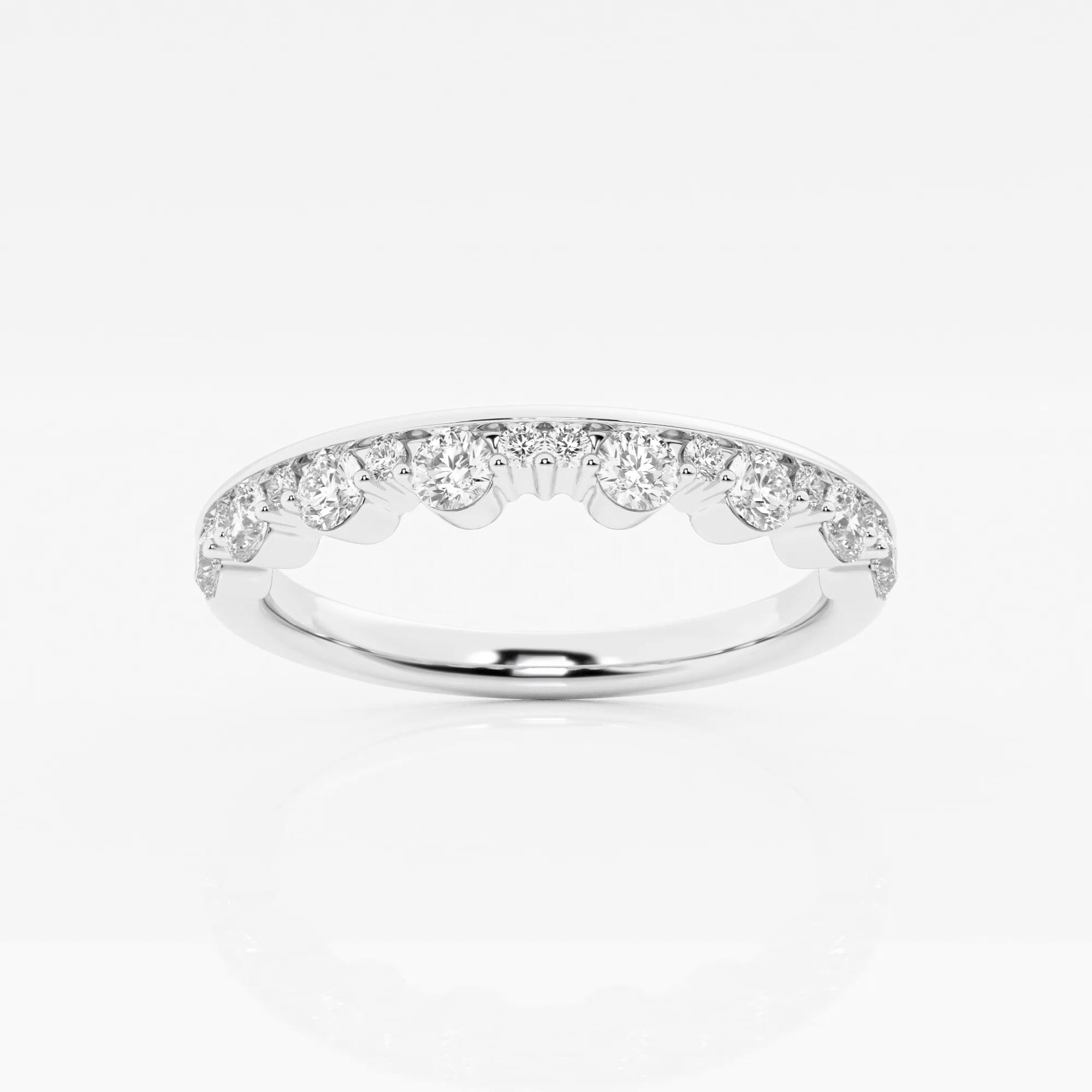 product video for 1/2 ctw Round Lab Grown Diamond Stackable Ring