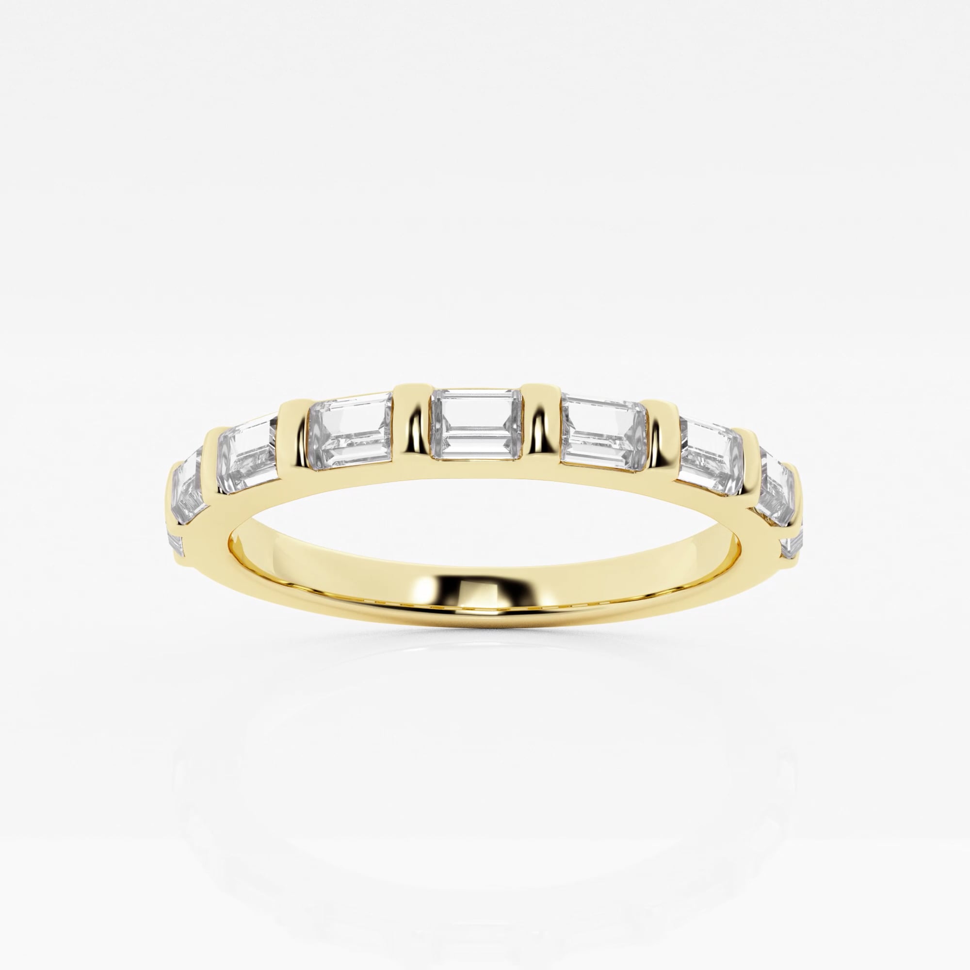 product video for 1/3 ctw Baguette Lab Grown Diamond Wedding Band