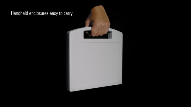 CARRYTEC | Plastic enclosures with integrated handle