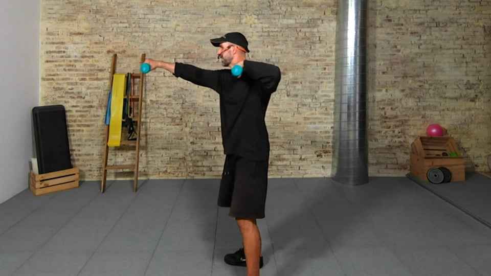 Brazos fuertes bailando