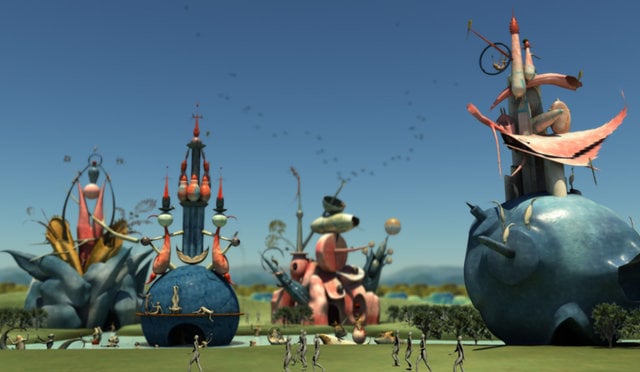 the garden of earthly delights animation - by ba hons cg arts