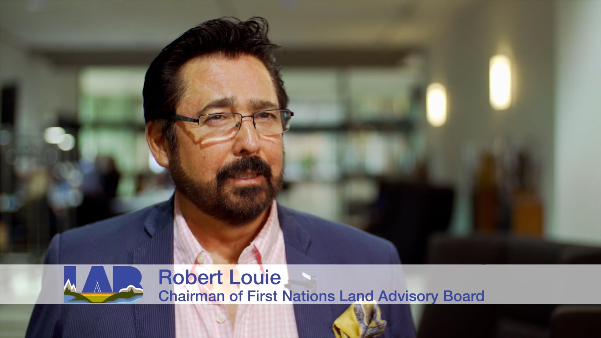 Robert Louie First Nations Leading the Way Video