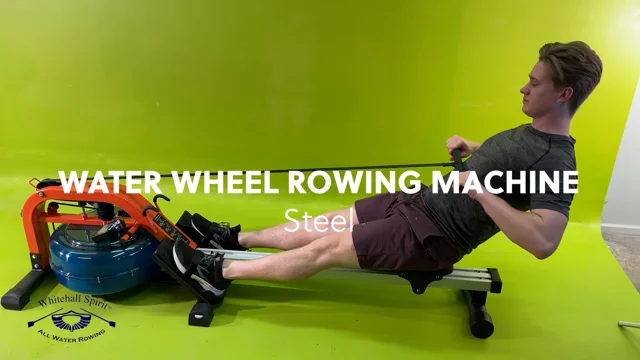 Year Round Fitness with the Water Wheel Rowing Machine in Steel Construction