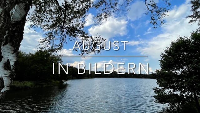 August 2021 in Bildern - dies und das