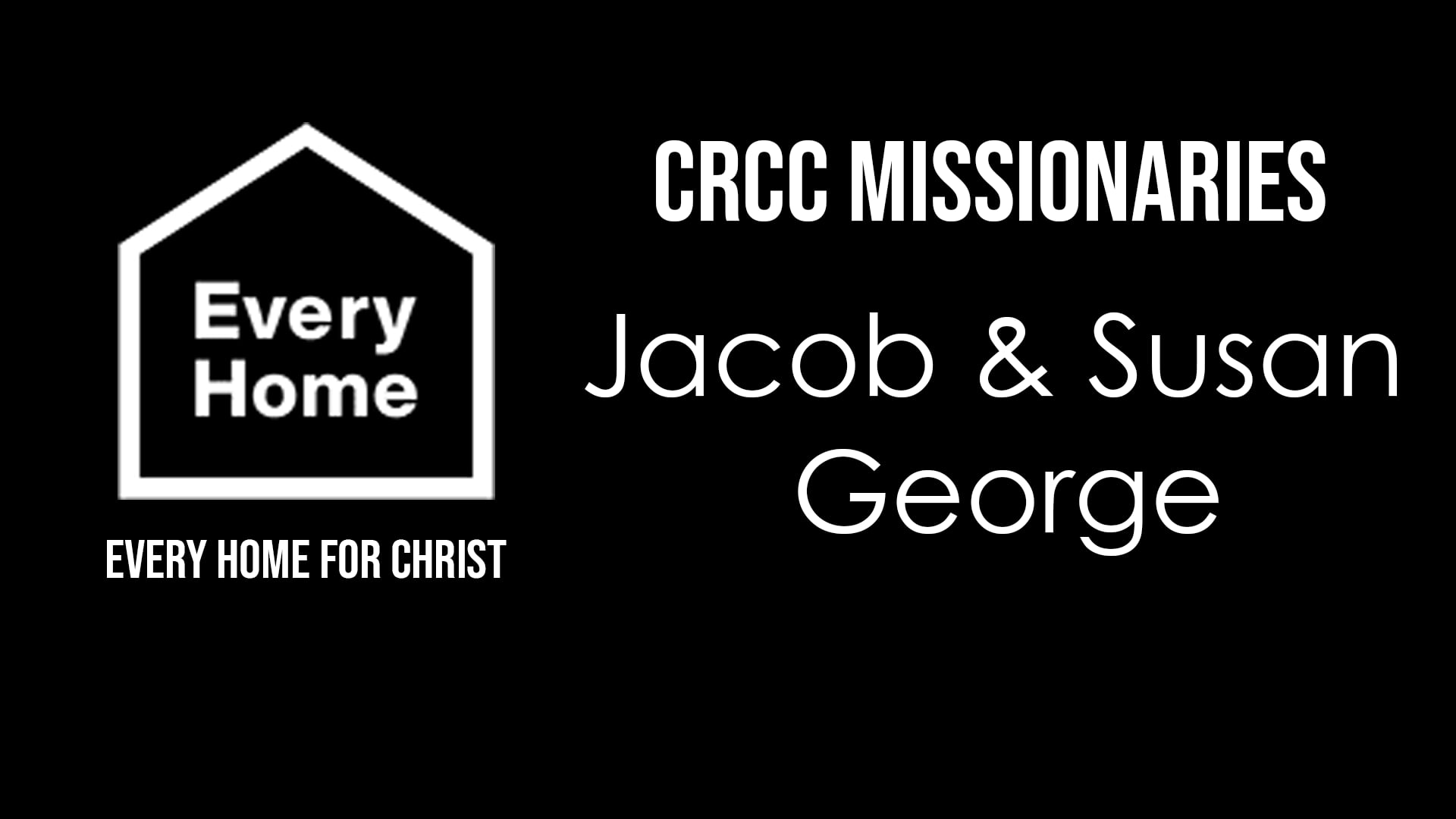 8/29/21 - FOCUS ON MISSIONS - Jacob George