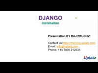Django Installation