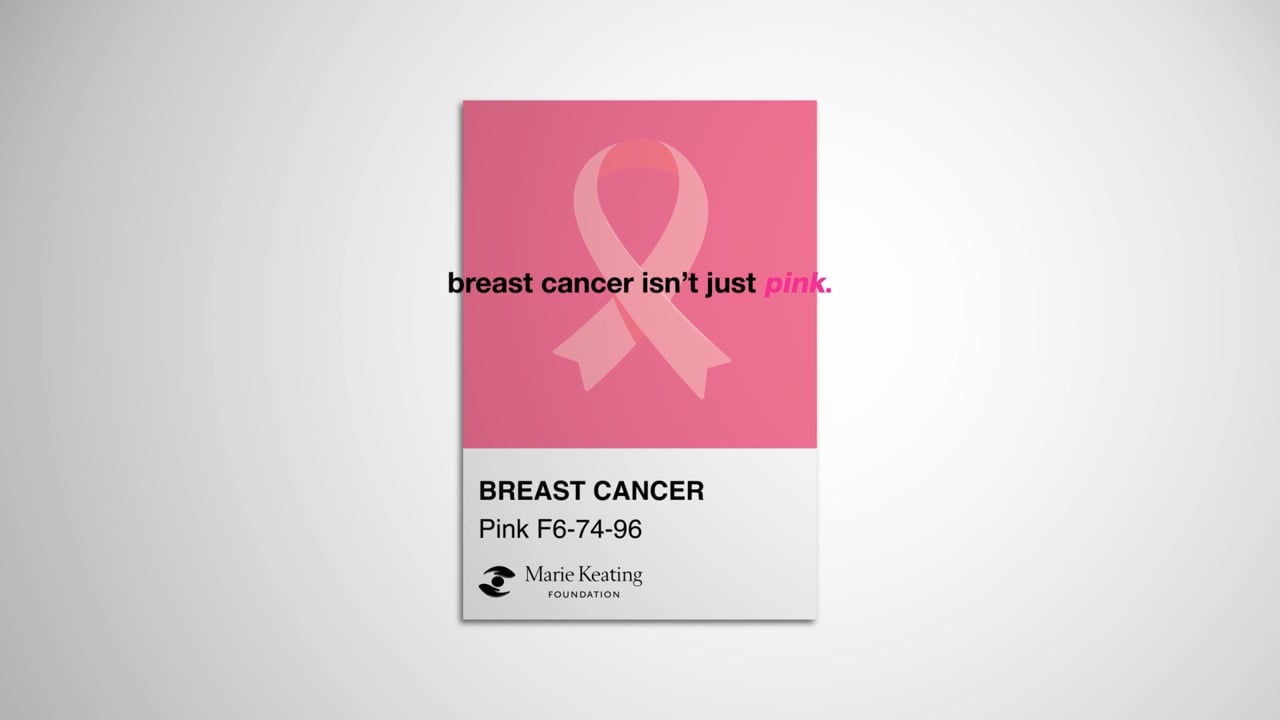 Breast Cancer Isn't Just Pink - Breast Cancer Awareness Month - Marie Keating Foundation
