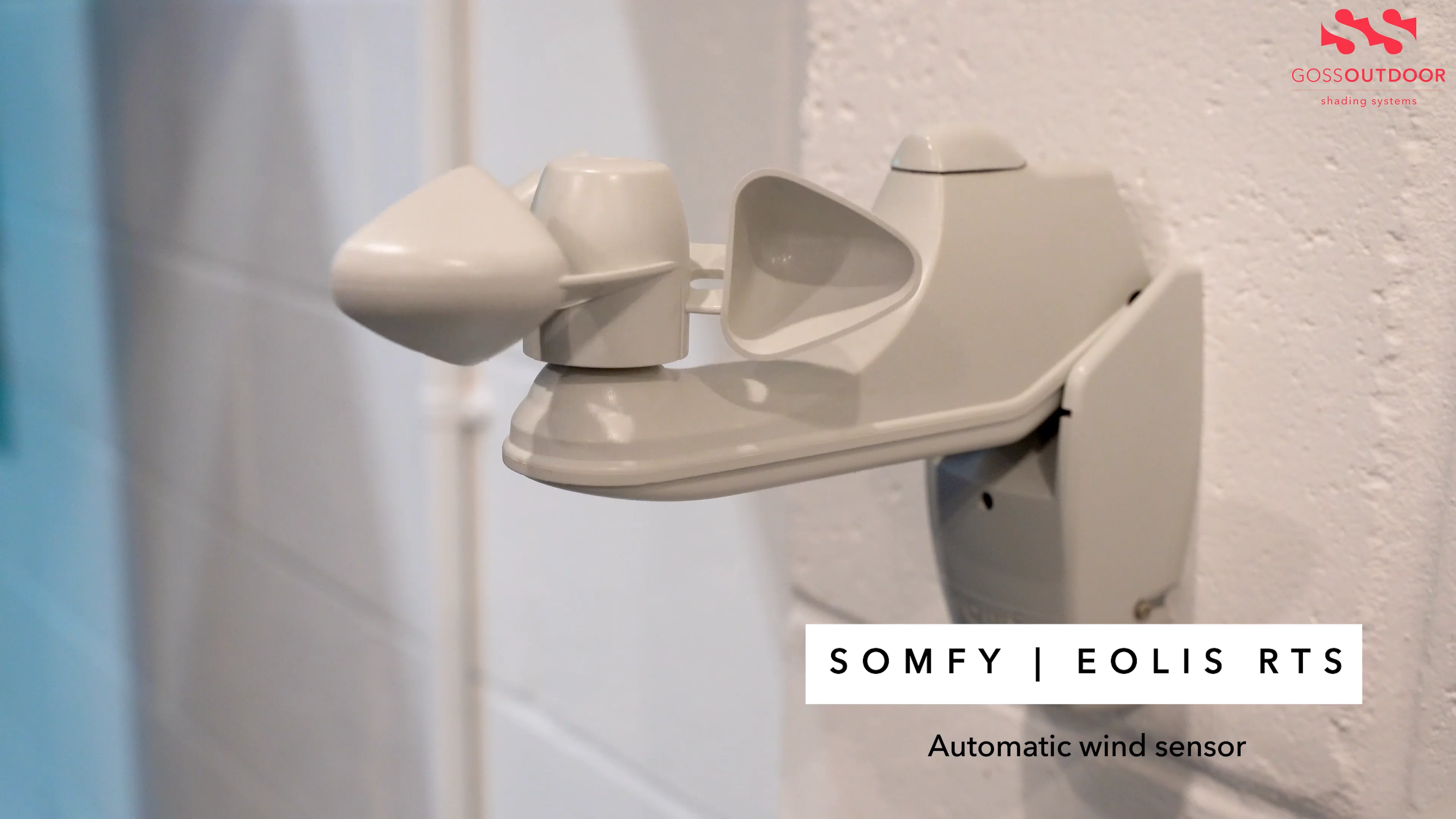 Soliris I Somfy Sensor for Wind And Sun