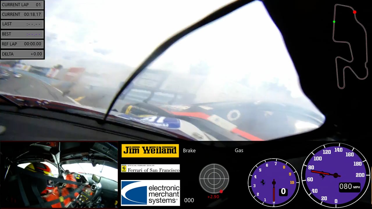 Watkins Glen 5/22/21 Blown Up Lap 1 Turn 2