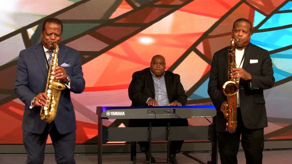 The Bosman Twins and Pops Jackson - Just a Closer Walk With Thee (September 1, 2021)